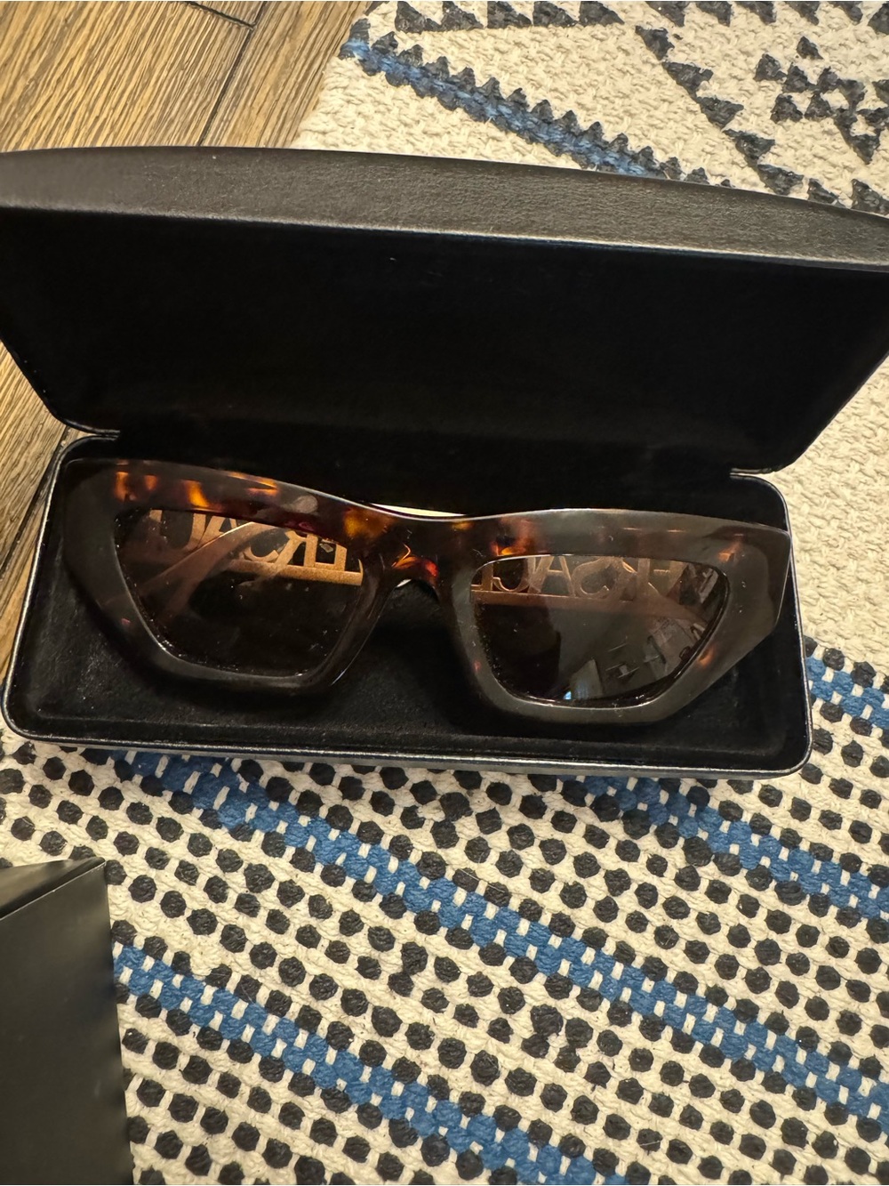 VERSACE VE4432U 108 73 Gold Havana Brown Women's 53 mm Sunglasses